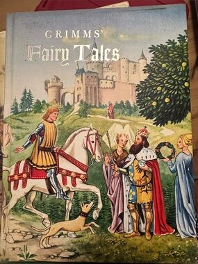 Grimms' Fairy Tales Hardcover Book - Illustrated Cover